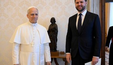 Pope Leo XIV meets with U.S. Vice President JD Vance at the Vatican