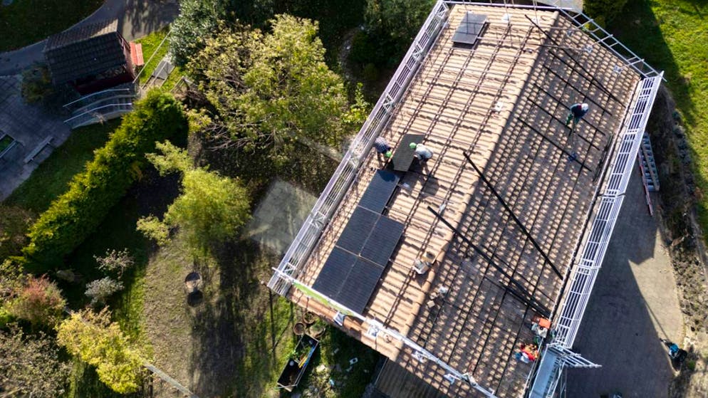 Selon ce rapport, pour couvrir 60% des besoins en électricité de la Suisse d'ici 2050 avec de nouvelles sources d'énergie renouvelables, la capacité des installations solaires doit être quadruplée (archives).