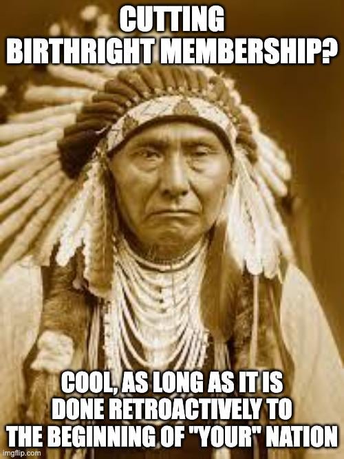 I think their birthrights are older...