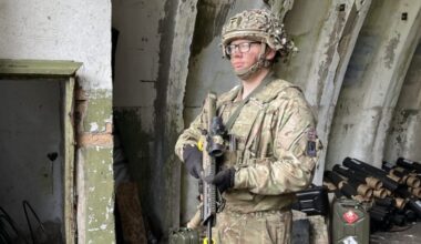 'You can feel Putin's threat': The British soldiers guarding Nato's Russian border