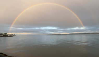 Rainbow bridge to Helen’s Bay