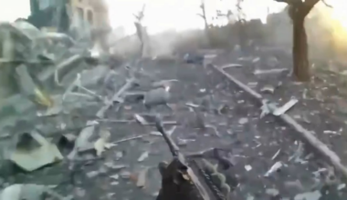Intense street fighting: Ukrainian KORD (Police SOF) blew up Russian positions with IEDs. Toretsk, March 2025