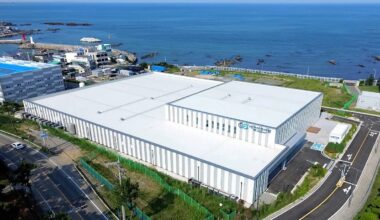 South Korea’s first land-based salmon farm begins operations