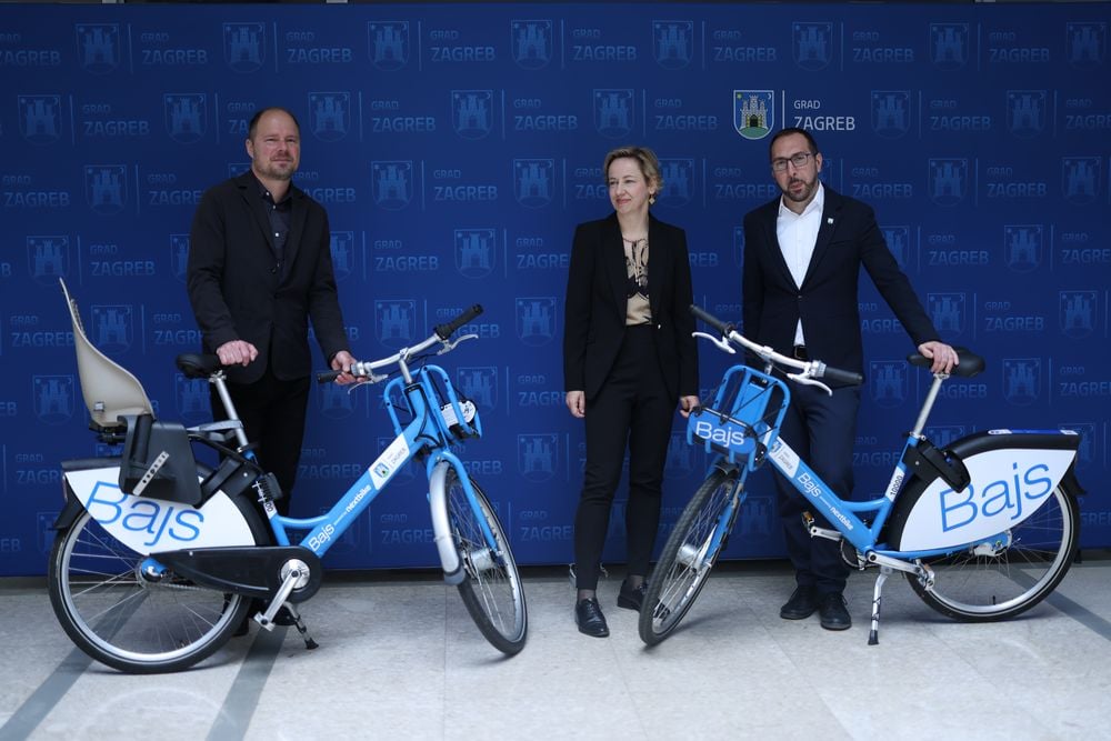 Zagreb launches new public bike-sharing system “Bajs”