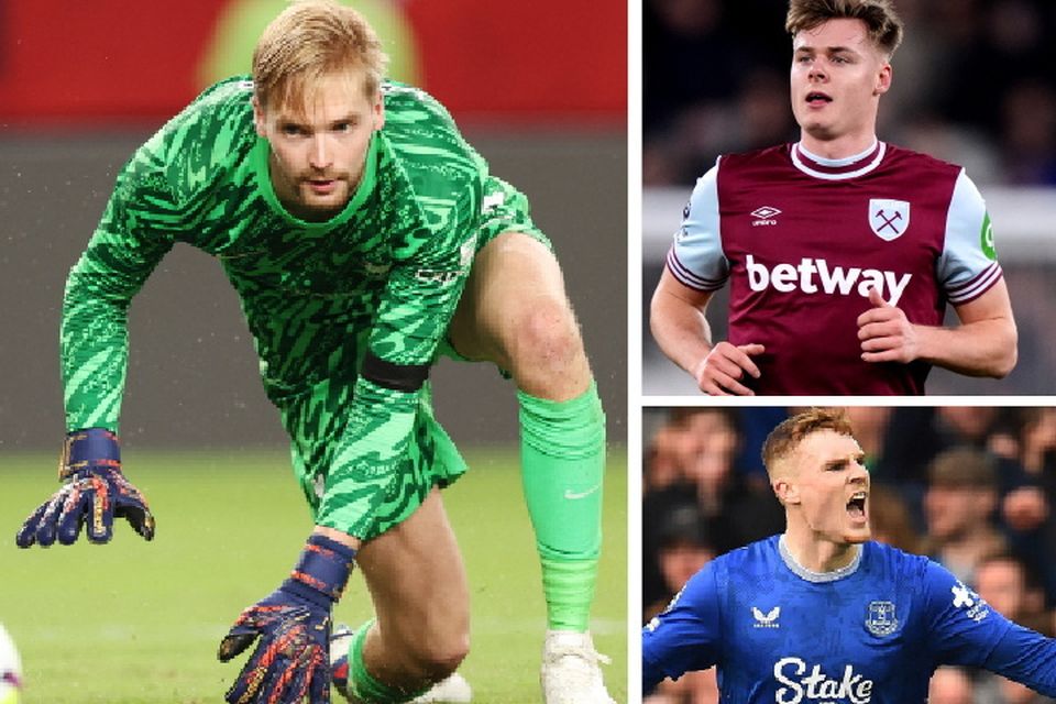 Liverpool's Caomhín Kelleher tops the list after enjoying league victory; Evan Ferguson has struggled having moved to West Ham from Brighton; Jake O'Brien's decision to join Everton has reaped rewards