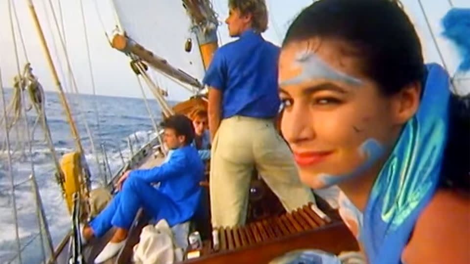 Duran Duran's video for "Rio" was an MTV mainstay. - From Capitol Records