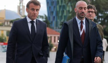 Emmanuel Macron dit ne pas aimer les «débats» de «chiffres» au sein de l'Otan