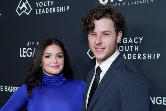 Lila Seeley/Getty Ariel Winter and Nolan Gould attend a charity event in October 2024