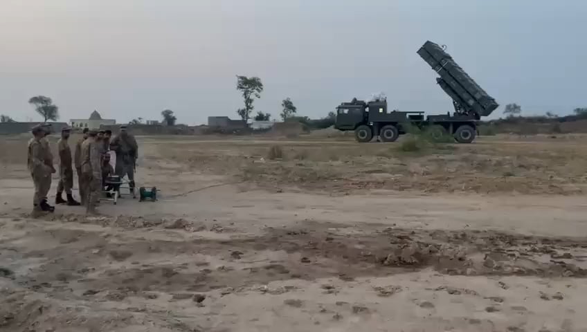 Alleged launch of second batch of Fatah-1 missiles, Pakistan