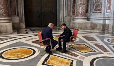 Zelensky says talks with Trump at pope’s funeral were their ‘best’ yet
