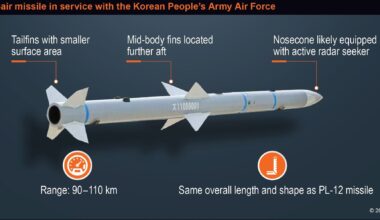 North Korea flexes new air-to-air missile at exercise