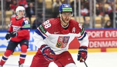 Pastrnak helping Czechia 'build something' during World Championship