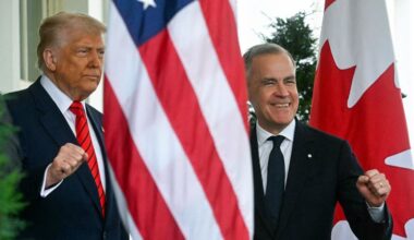 Live updates: Trump meets with Canadian Prime Minister Mark Carney amid recent tariff and immigration news