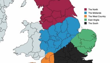 Ignored a few county borders to create a more accurate division of England.