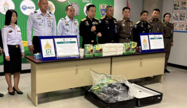 Bangkok Post - Australian arrested before flying to Melbourne with 22kg of ‘ice’