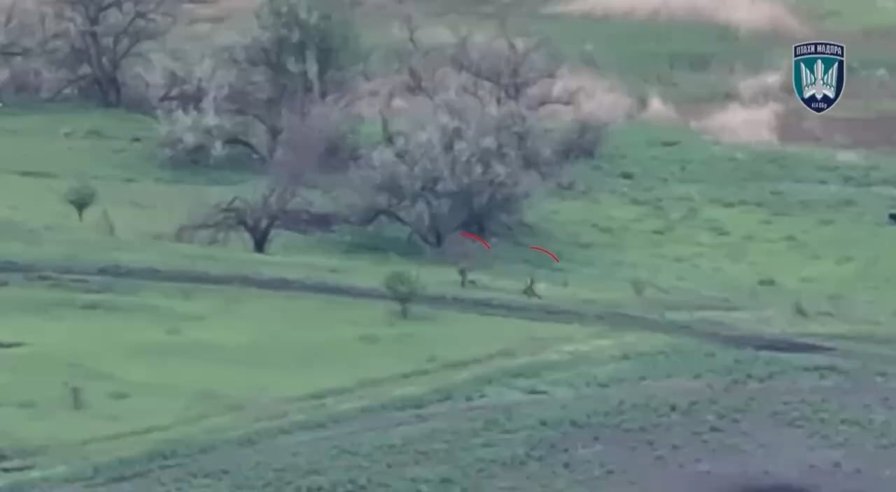 Madyar Birds FPV and Fiber Optic Drones chasing and striking Russians