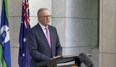 Australian news and politics live: ‘Humbled’ Anthony Albanese says he won’t take election result for granted