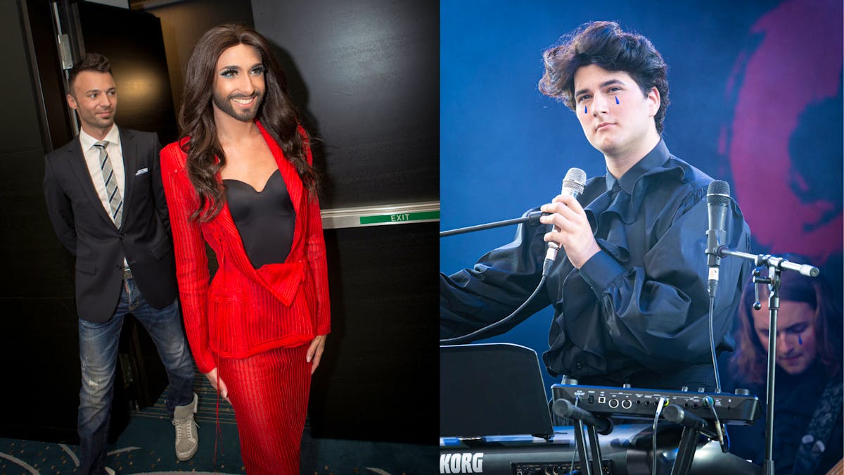 Conchita Wurst et Gjon's Tears se produiront sur les scènes annexes de l'Eurovision ce lundi. Conchita Wurst et Gjon's Tears se produiront sur les scènes annexes de l'Eurovision ce lundi.