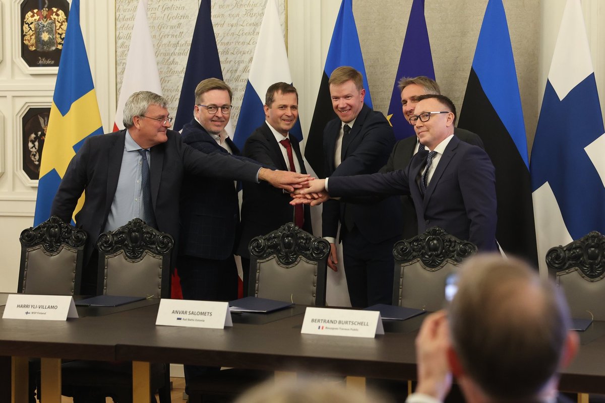 FOTOD | Eesti suurim hange lukus. Rail Baltica ehituseks sõlmiti rekordilised lepingud