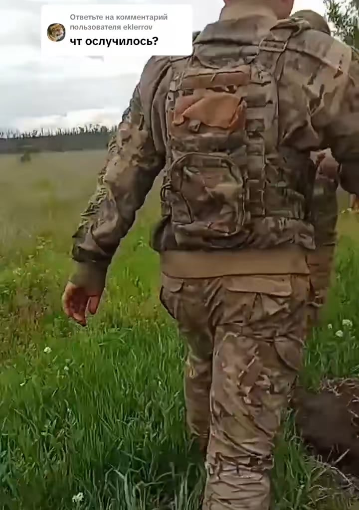 Russian soldiers Walking Across an Open Field Films the Moment His Comrade Steps on an Anti-Personnel Mine and Gets Wounded (Published on May 23, 2025)
