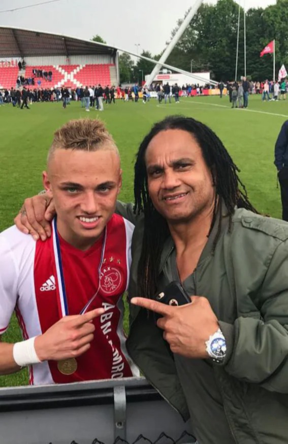 Lang is now a successful trainer of athletes like his son