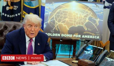 Trump anuncia la construcción de un "domo dorado" para la defensa aérea de EE.UU.