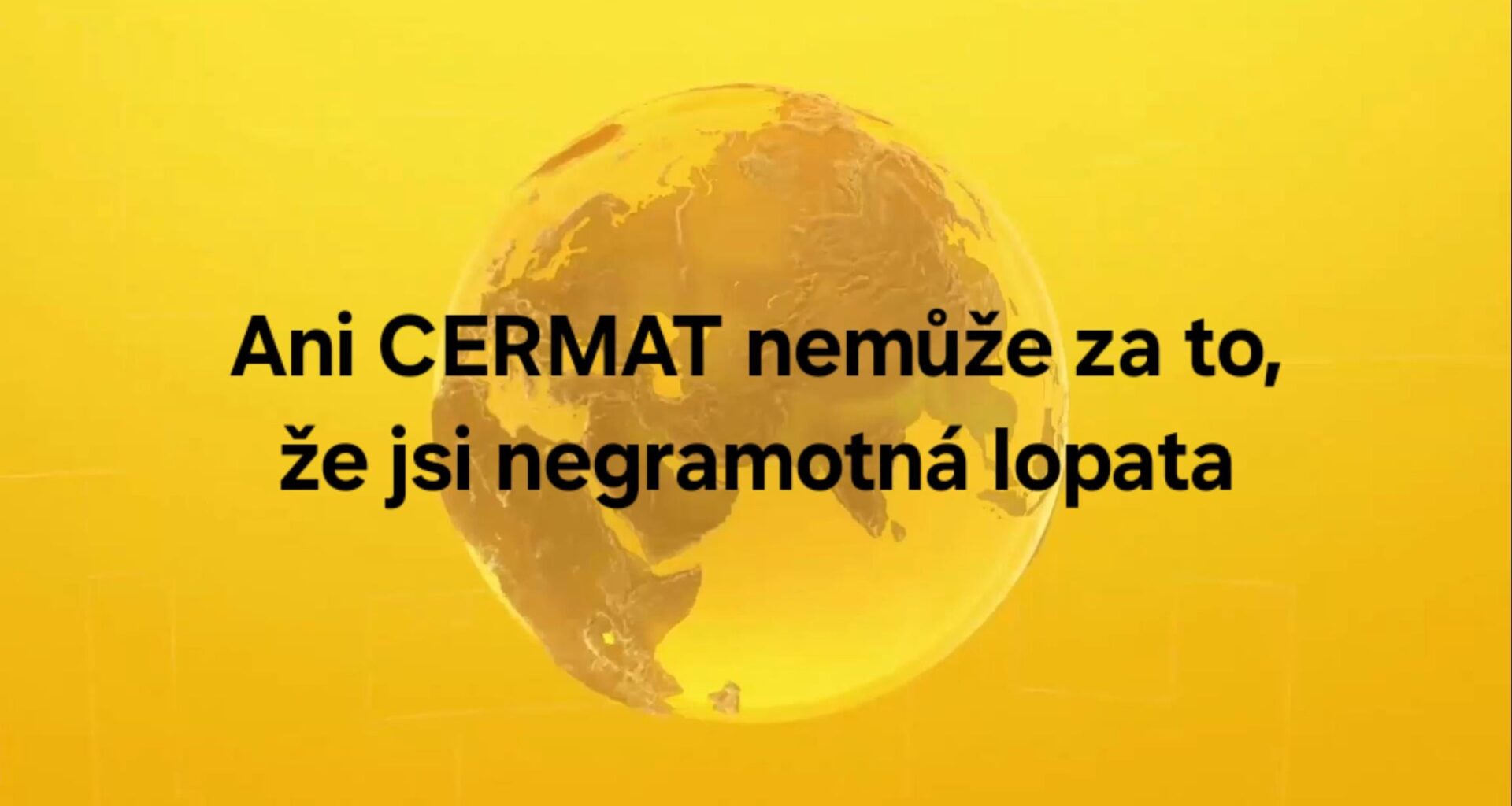 Momentální maturanti be like: