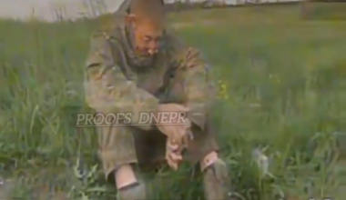 A Russian soldier sits still and accepts his fate as an Ukrainian FPV Kamikaze Drone searches for the best angle to hit him. (Published on May 27, 2025)