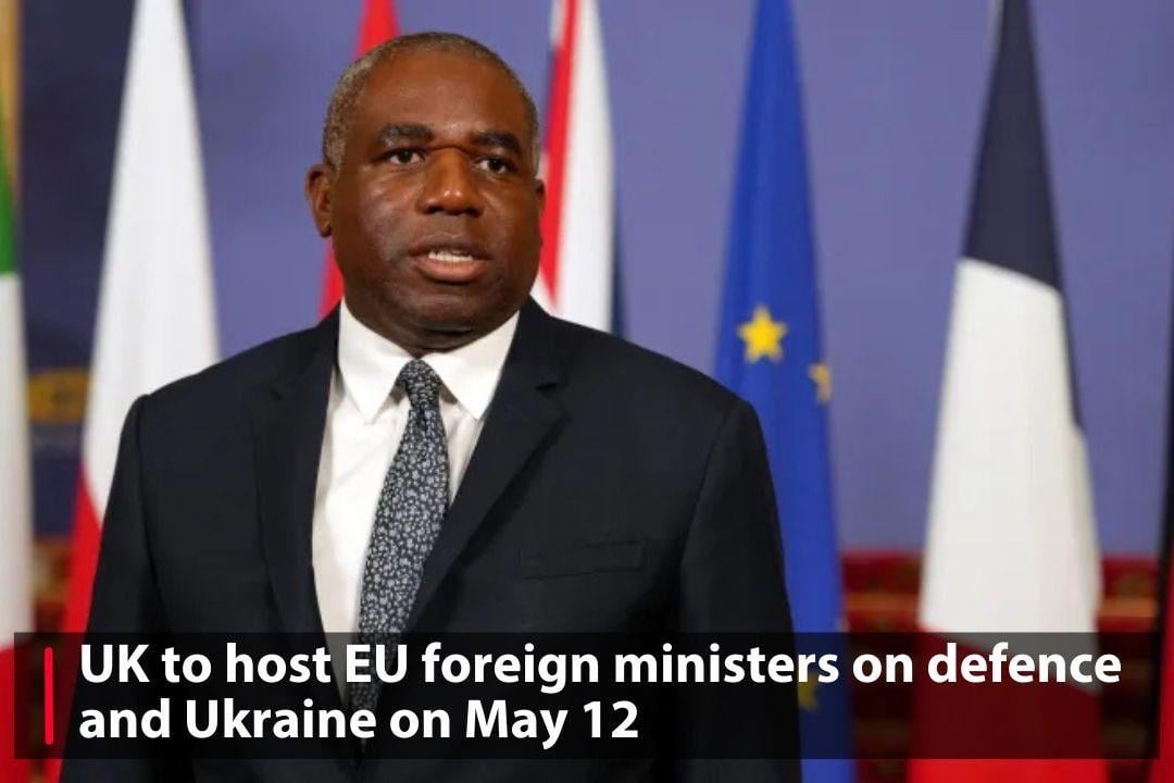 On May 12, EU foreign ministers convene in London with UK’s David Lammy to tackle Ukraine support and regional security. UK to unveil new Russia sanctions. Meeting sets stage for upcoming EU-Starmer summit.
