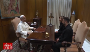 Vatican releases footage of Zelensky meeting with Pope Leo XIV. 18.05.2025