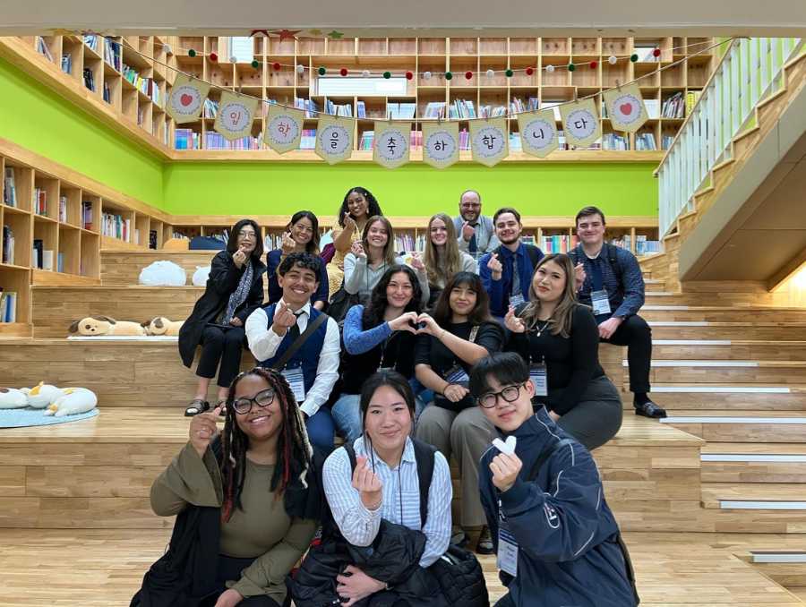 College of Education & Human Development students learn about South Korea's education system through global exchange