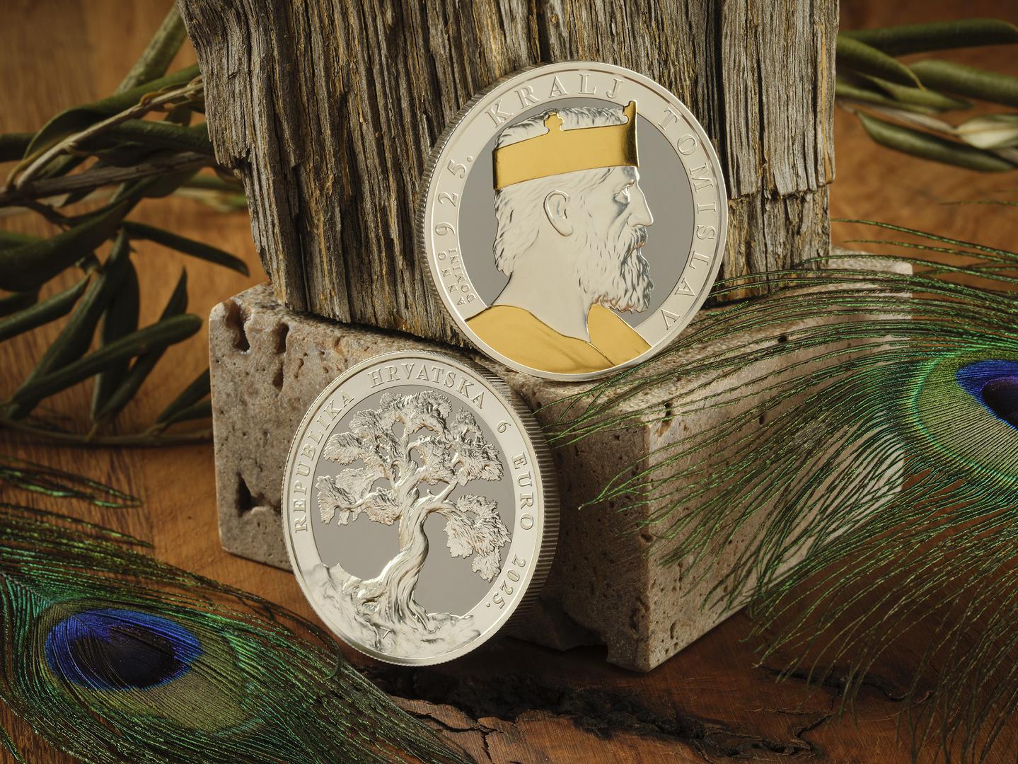 New silver coin honours first Croatian King Tomislav