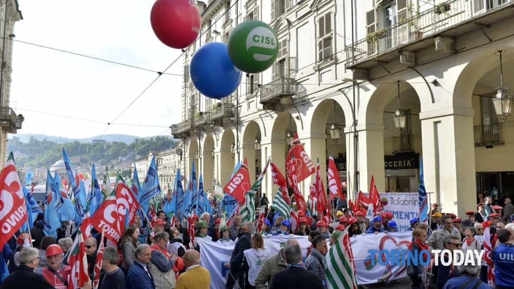 Cortei e eventi a Torino e in Piemonte per il 1° maggio, Festa dei Lavoratori