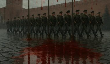 At Moscow’s parade, Slovak and Serbian flags wave beside Russia’s—drenched in ceremony, deaf to screams of killed civilians from Bucha, Irpin and Izium. At the same time, Russians bomb Ukrainian cities, civilians, children. It’s truly grotesque: genocidal troops are marching, and guests applaud.