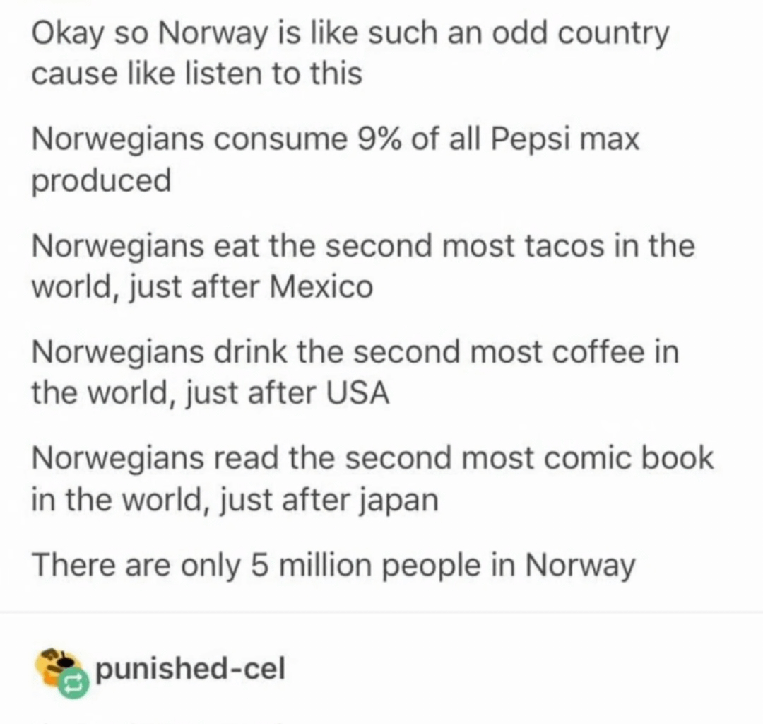 Norway Can't Be Real