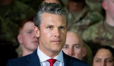US Defense Secretary Pete Hegseth named Coca-Cola 600 grand marshal