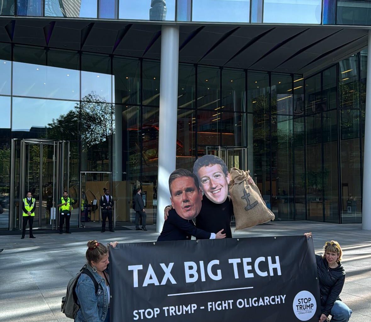 Protest at Brock street