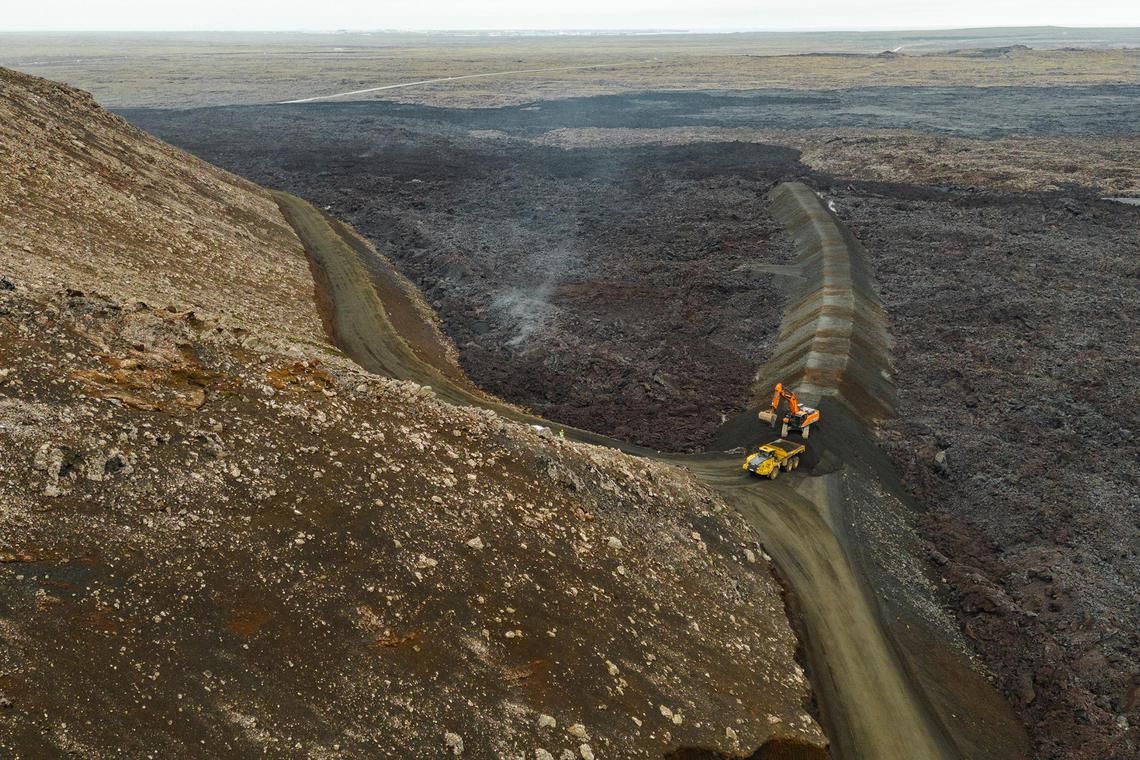 Fighting fire with fire: Behind Iceland’s lava barrier project
