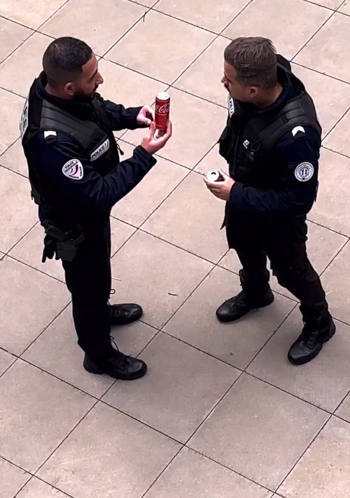 Average French cop