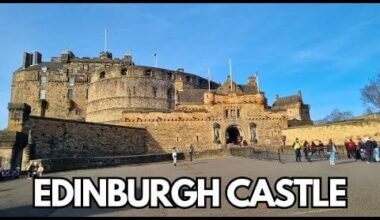 Exploring beautiful Edinburgh Castle - the country's most visited attraction with it's incredible views and great history. Is it worth a visit?