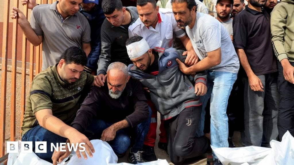 Israeli strikes across Gaza kill 114 people, hospitals and rescuers say