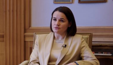Tsikhanouskaya Urges Baltic States Not To Close Belarus Border Despite Growing Migrant Pressure