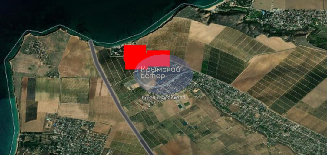 Satellite fire monitoring services highlight the areas near Uhlove where fires were detected