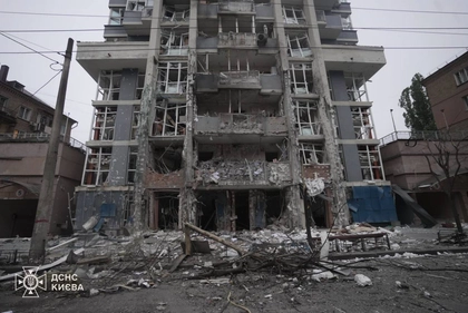 Massive Russian Air Assault Kills 12 in One of Ukraine’s Worst Nights in Weeks