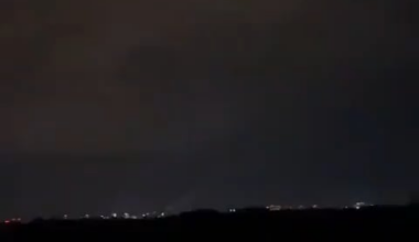 Footage of the Russian may 23 large-scale missile & drone attack on Ukraine's capital Kyiv.