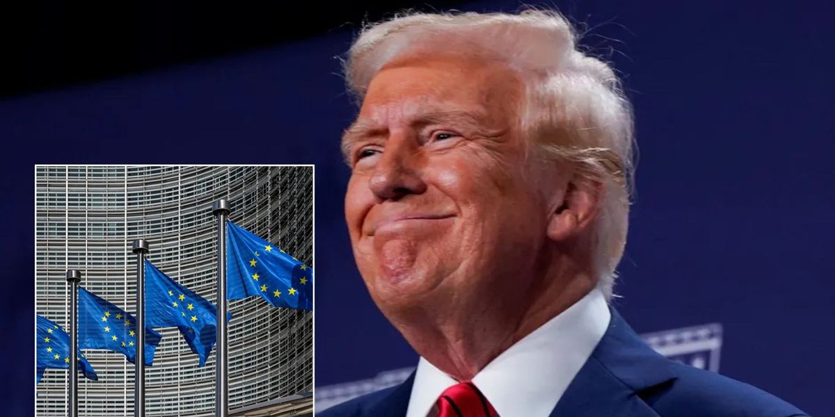 Donald Trump snubs 'nasty' and 'unfair' EU