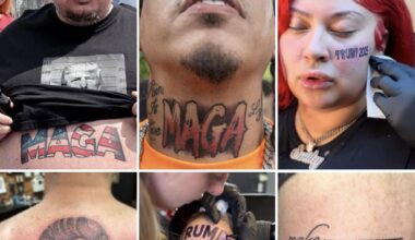unlike some other tattoos recently in the news, these aren’t photoshopped
