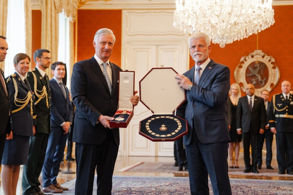 Belgian King Philippe Receives Order of White Lion For Fostering Czech Ties – Brno Daily