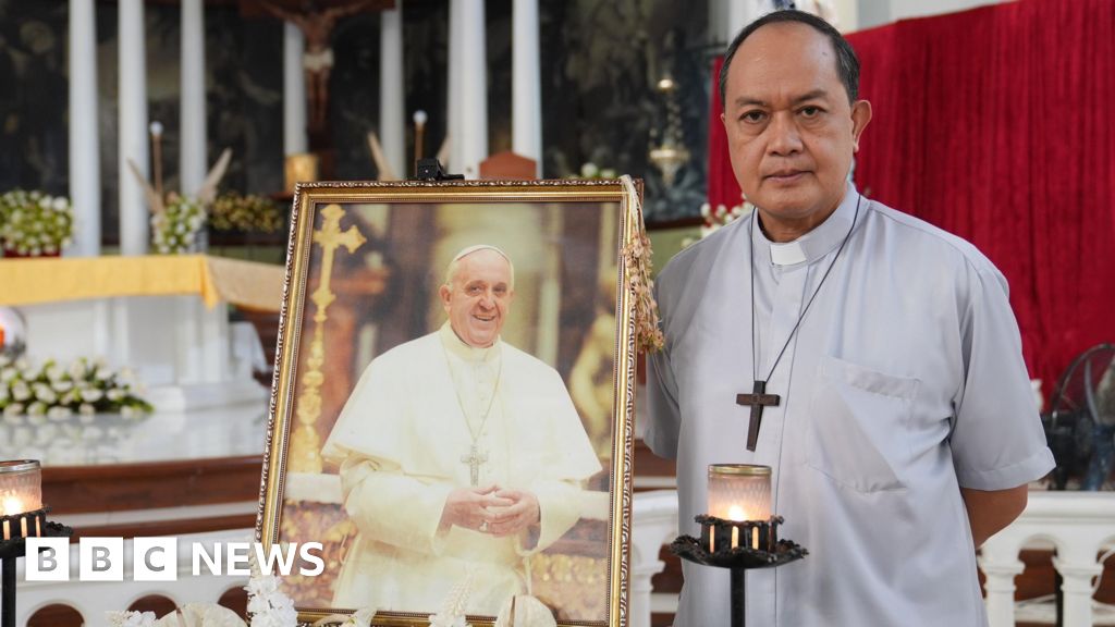 Pope Francis backed him when he took on a president. Now he's voting in the conclave