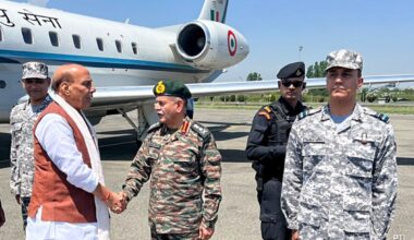 Defence Minister Rajnath Singh Bhuj Airbase Visit, Ceasefire Extended Operation Sindoor Indus Water Treaty India Pak Tensions